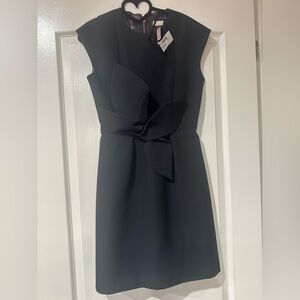 Ted Baker Black Mini Dress with Bow Detail